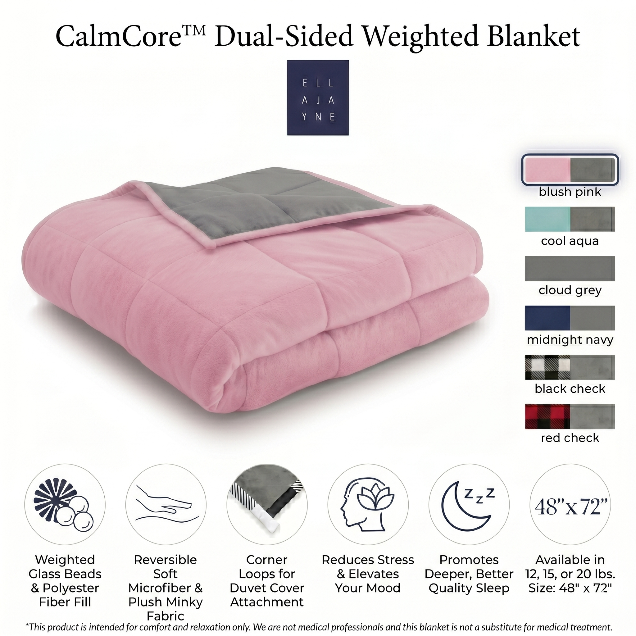 weighted / Color-Blush Pink