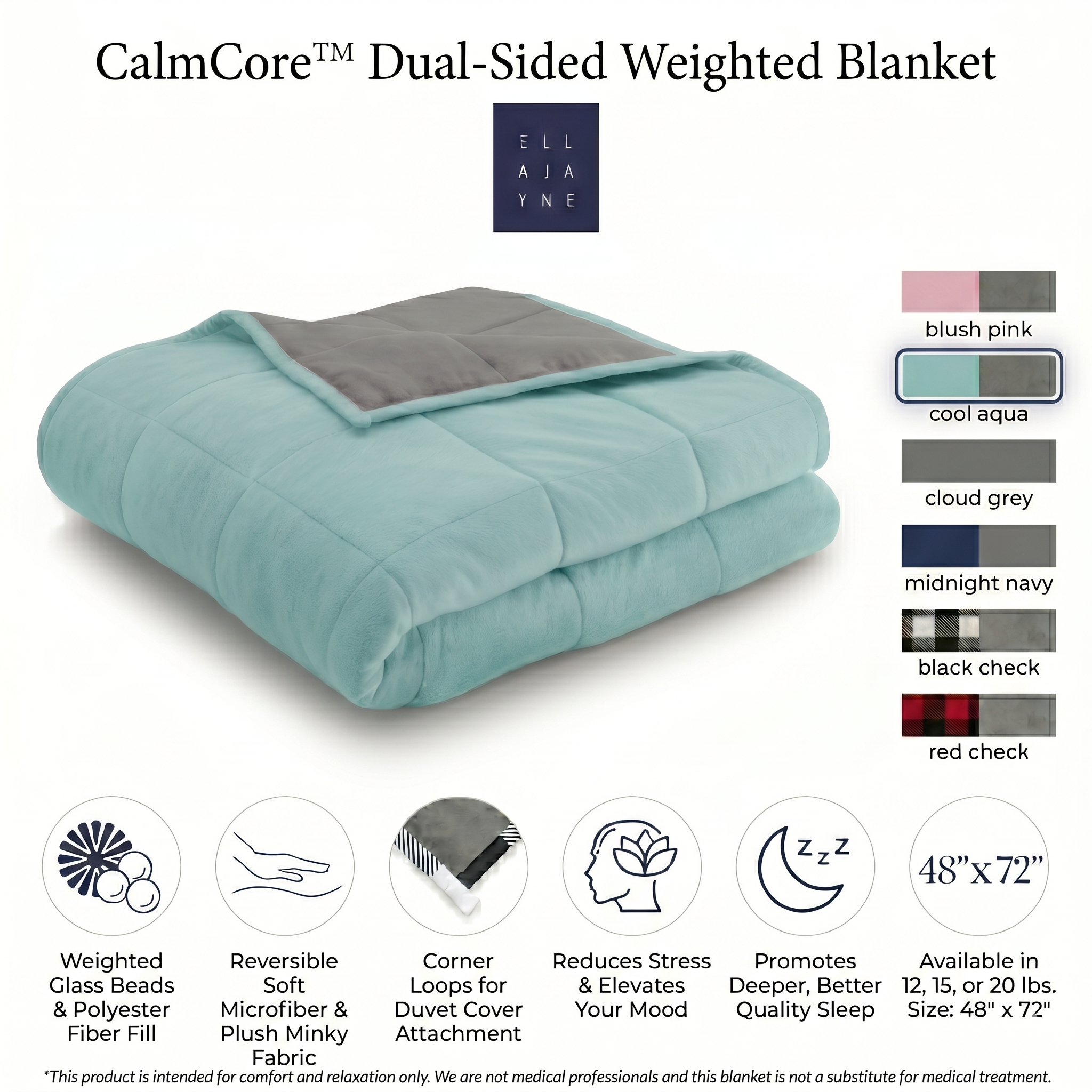 weighted / Color-Cool Aqua