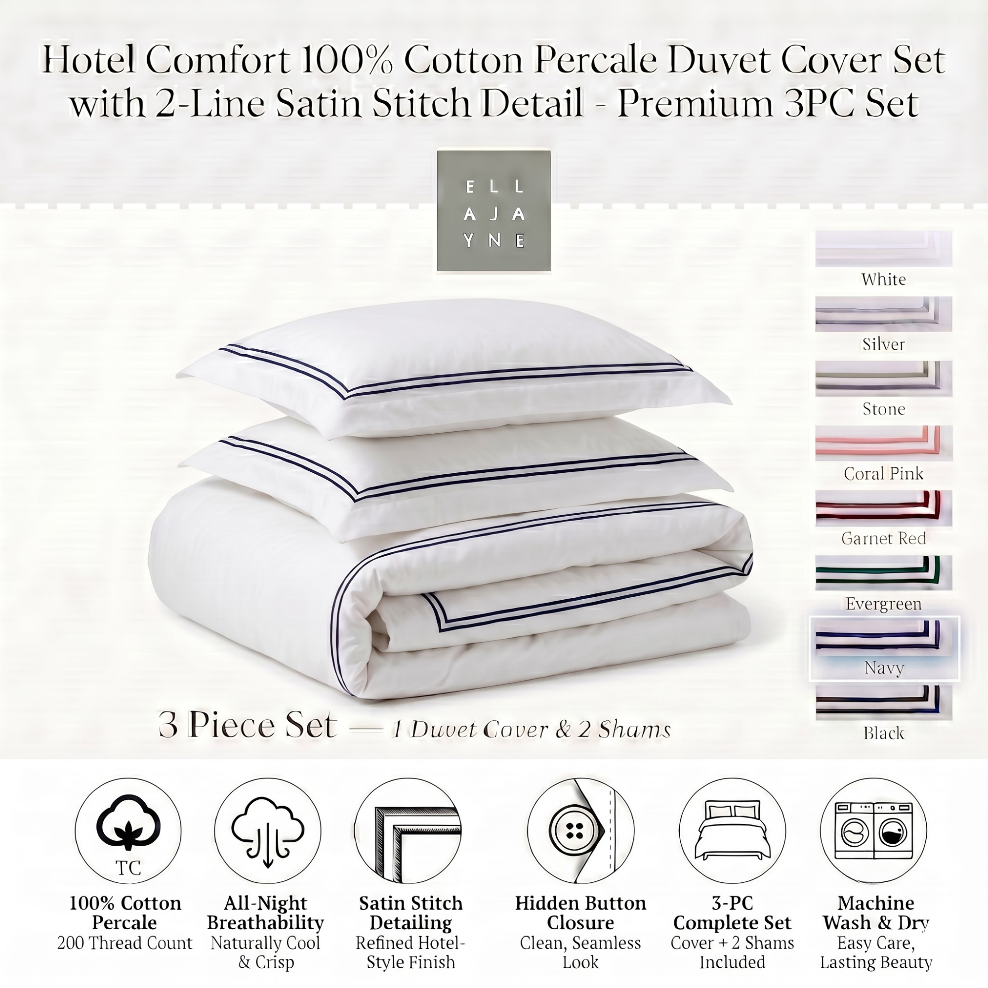 Duvet / Color-Navy