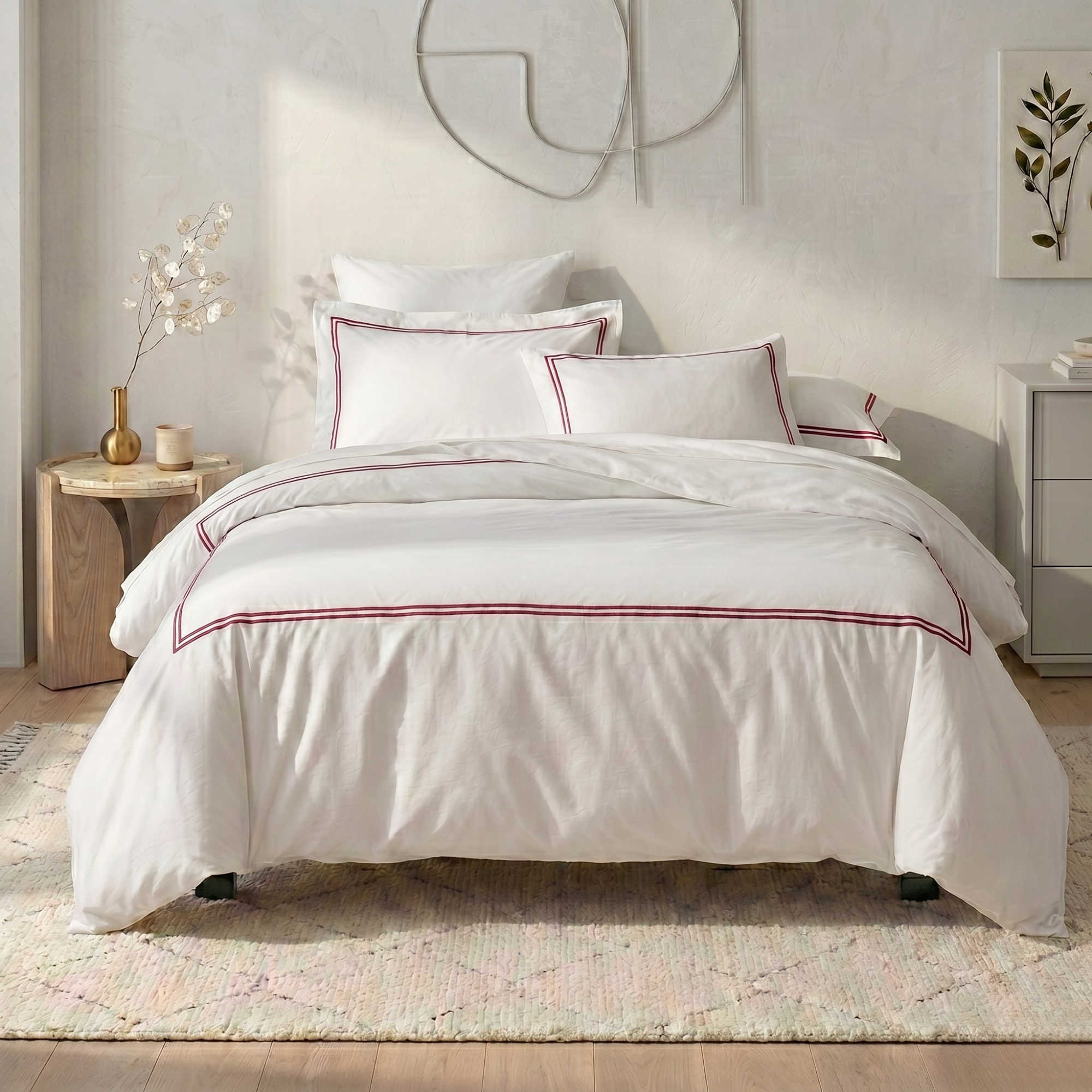 Duvet / Color-Garnet Red