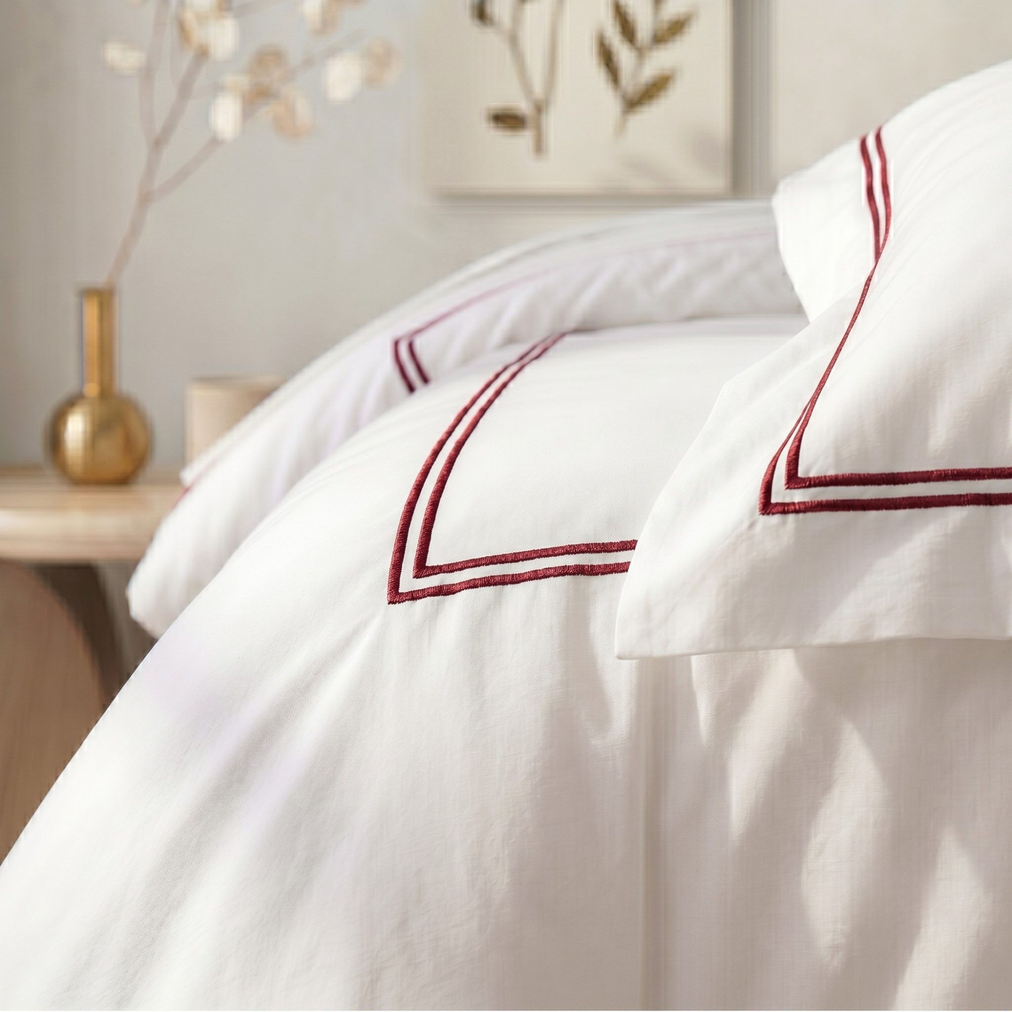Duvet / Color-Garnet Red