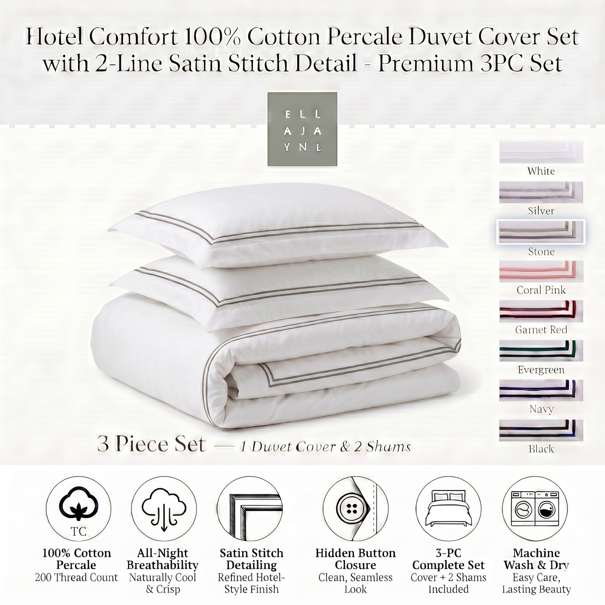 Duvet / Color-Stone