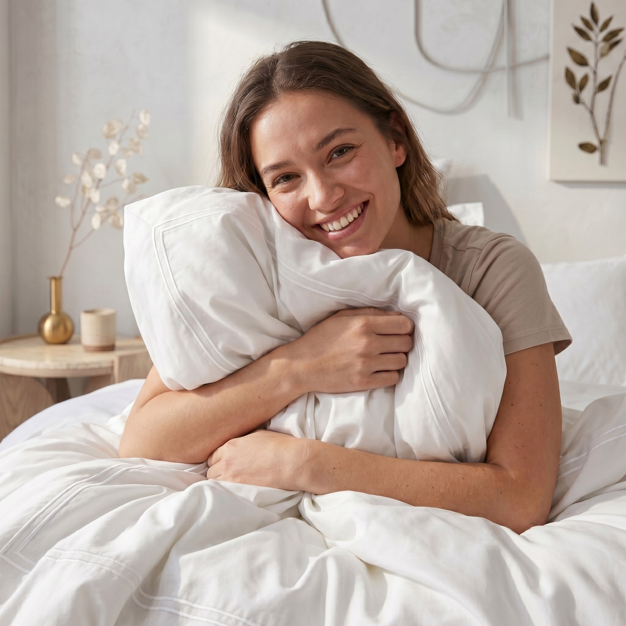 Duvet / Color-White