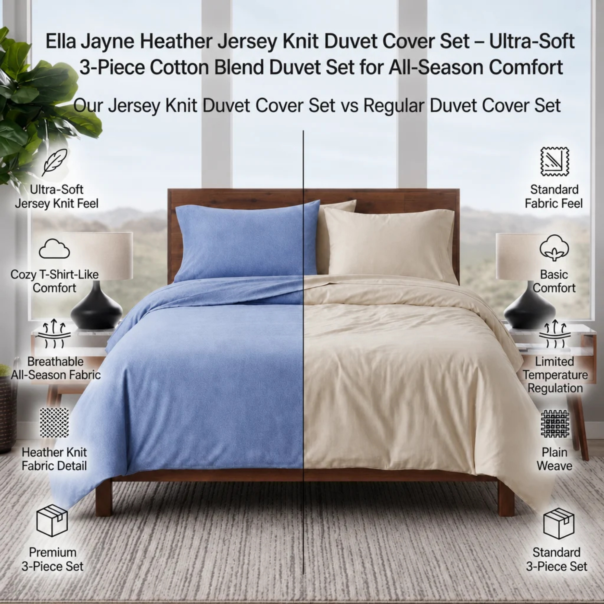 Duvet / Color-Blue