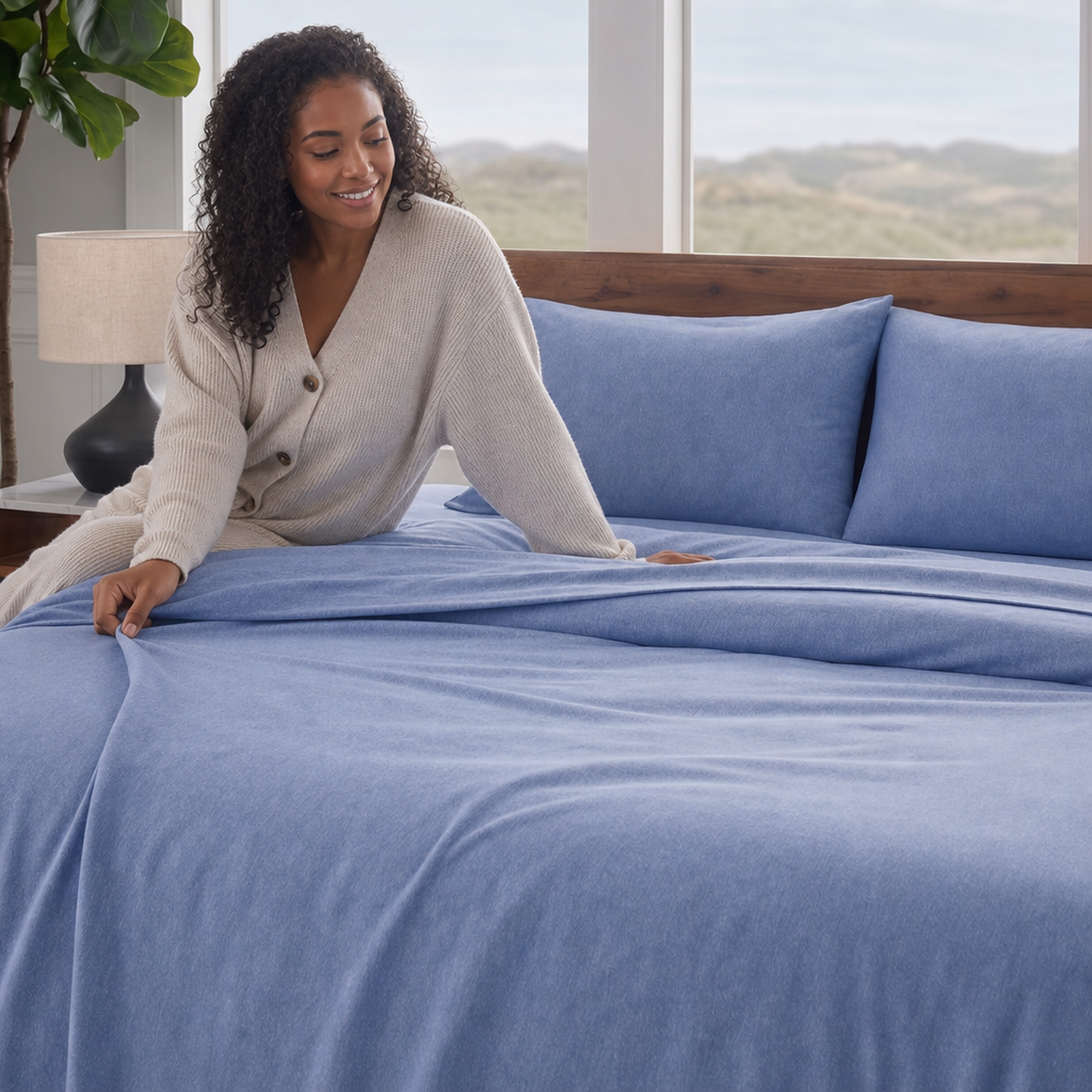 Duvet / Color-Blue