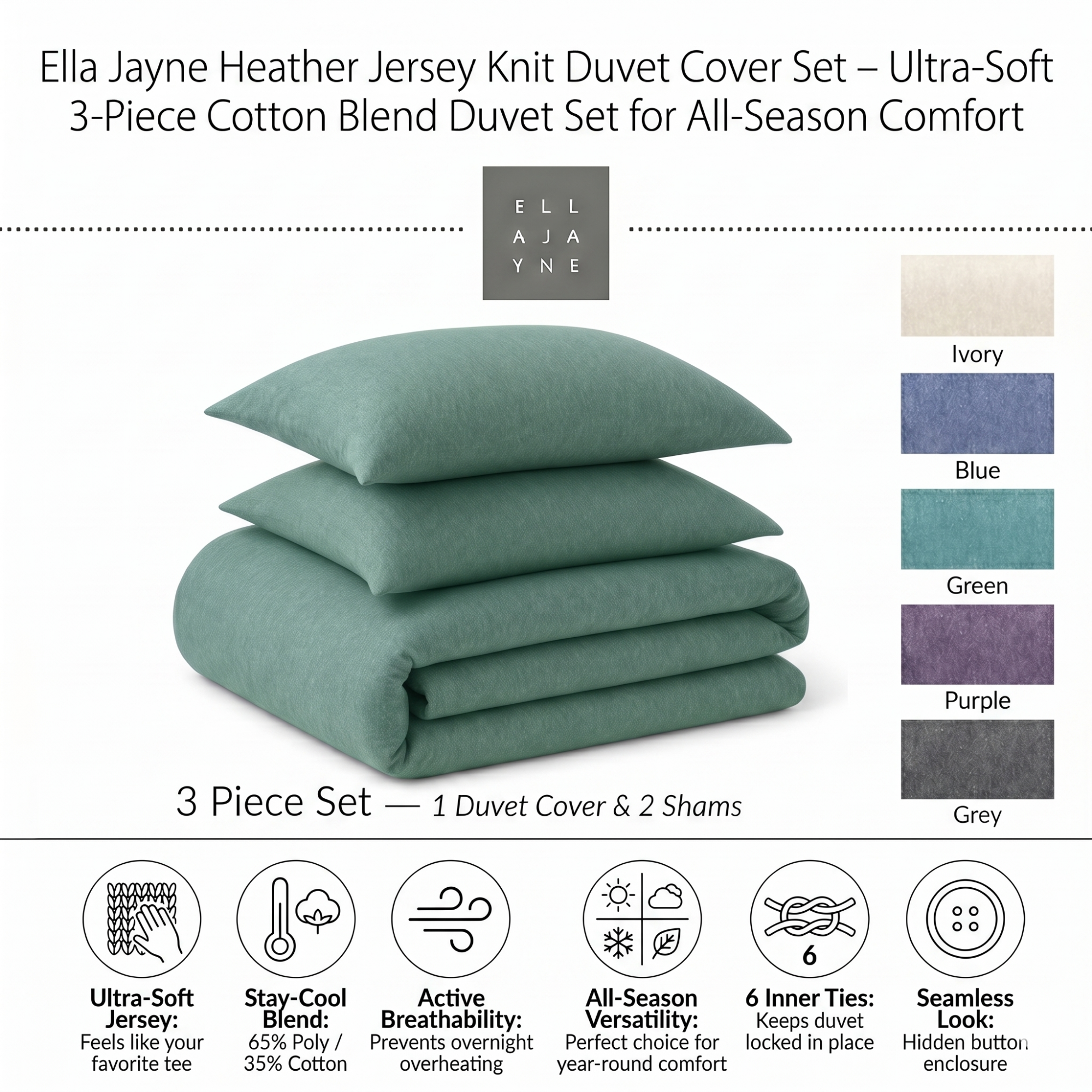 Duvet / Color-Green