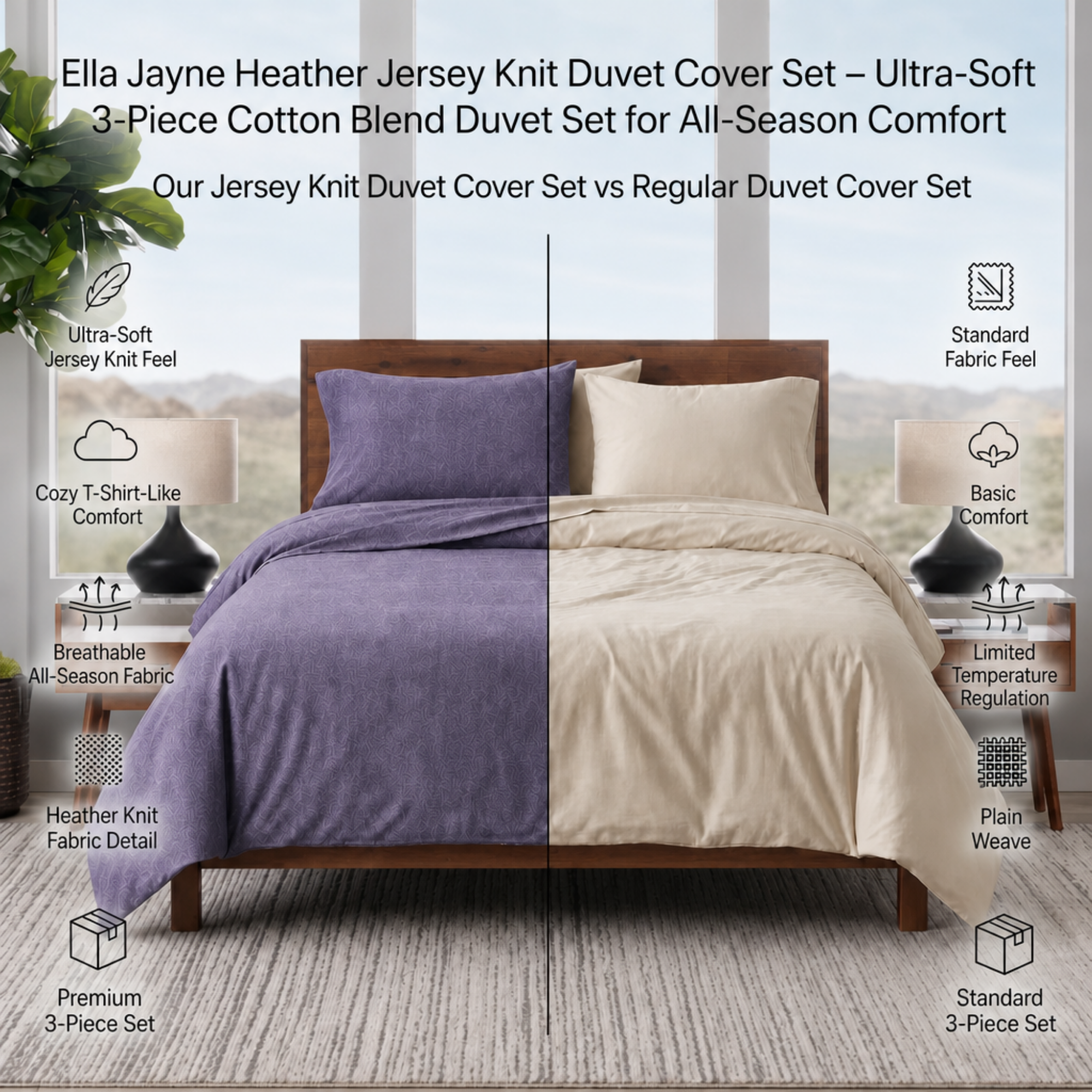Duvet / Color-Purple