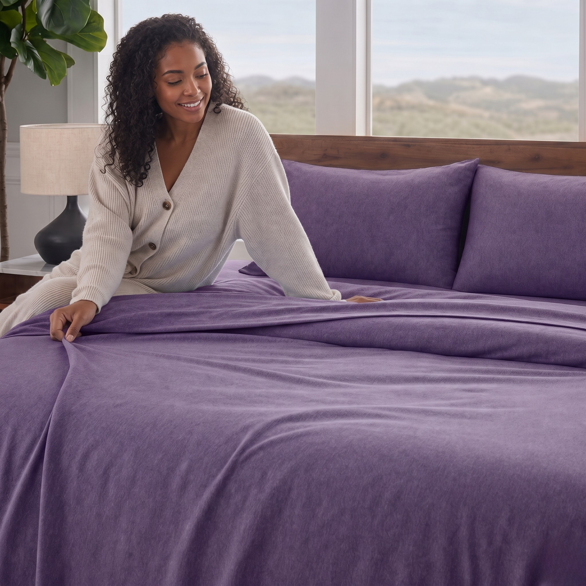 Duvet / Color-Purple