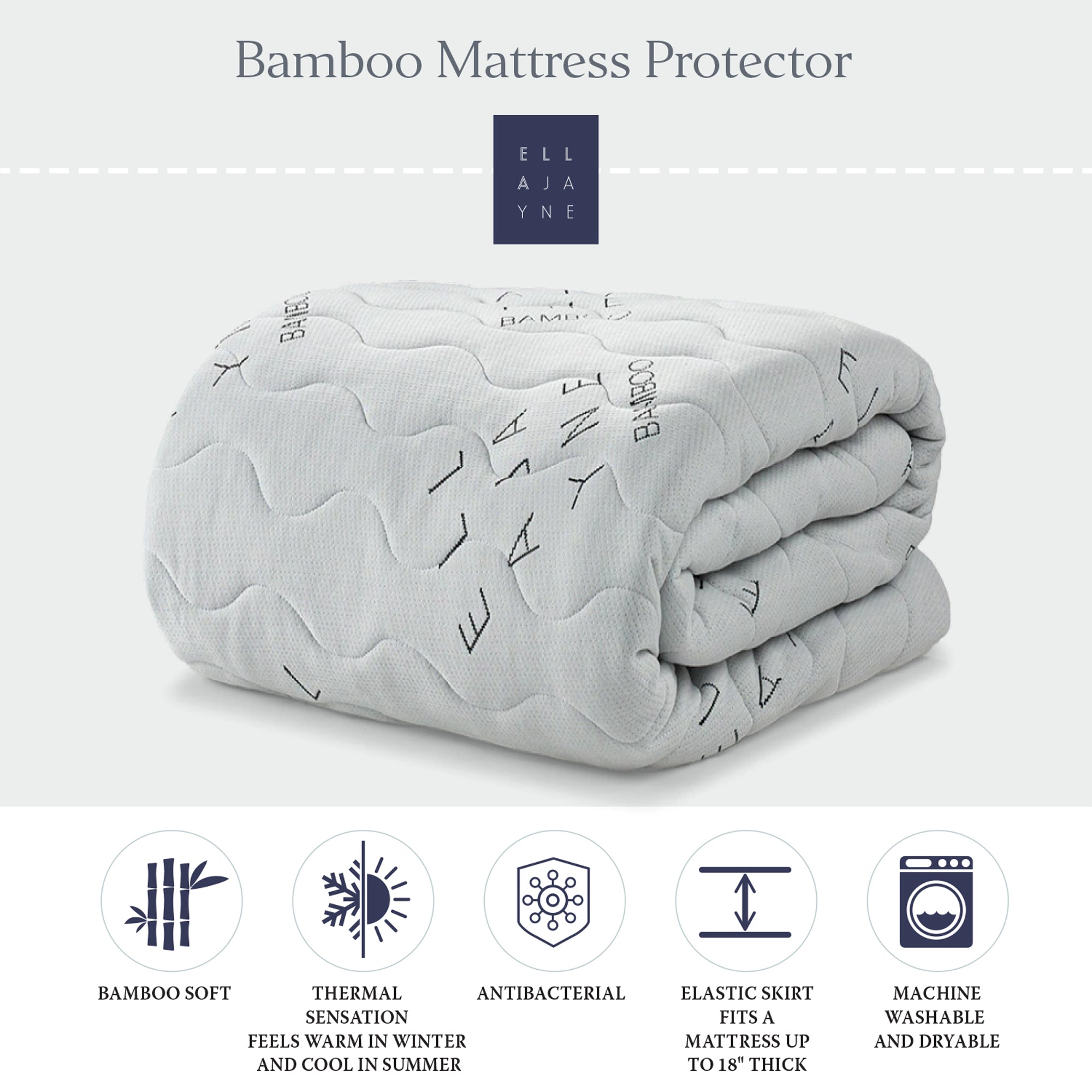 Bamboo Mattress Pad