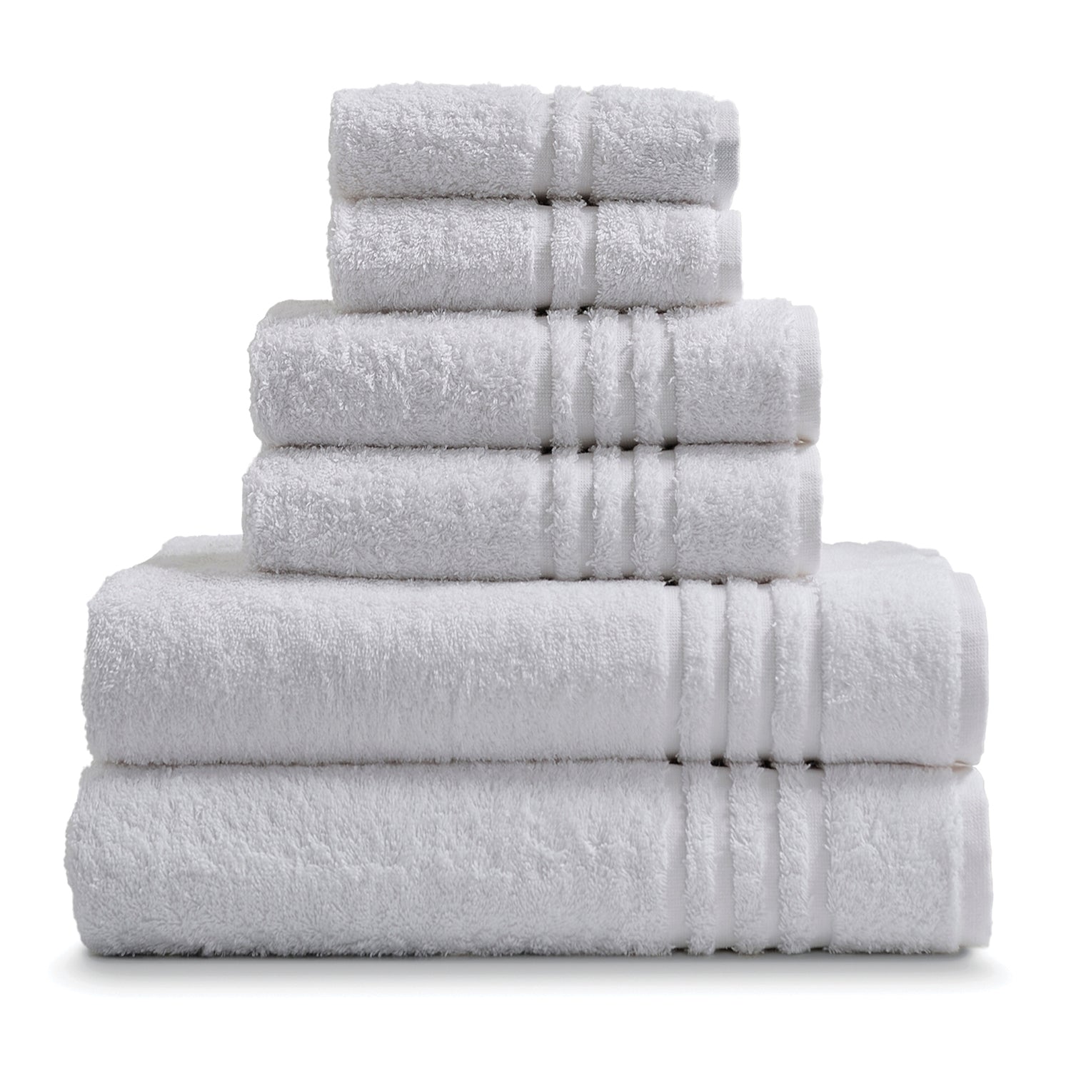 Shannan 6 Piece Turkish Cotton Hand Towel Set (Set of 6) Charlton Home Color: White