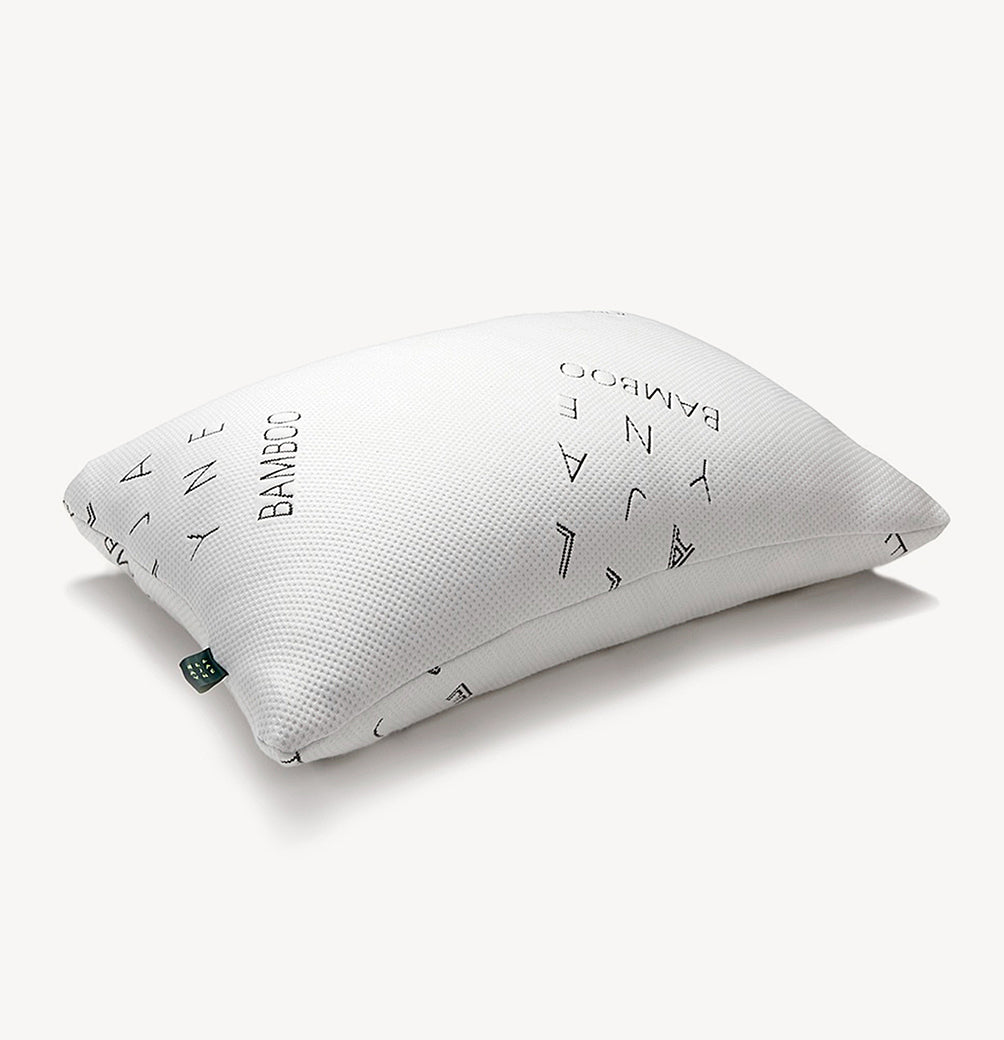 Memory Foam Pillow with Bamboo Cover, Adjustable Firmness, Premium Luxury Gel Memory Foam Pillows. - N/A - Queen