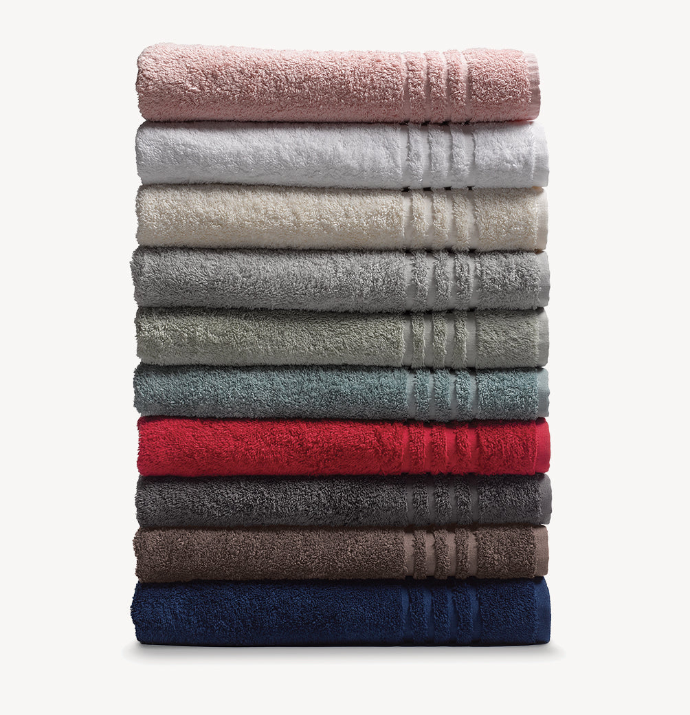 Boston Turkish Cotton Elegant Towel Set of 6 - Best Design Award